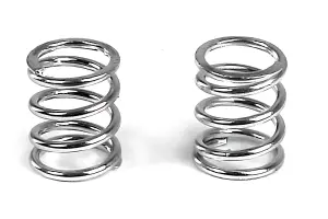 XRay Front Coil Spring 3.6X6X0.5mm; C=4.0 - Silver (2)
