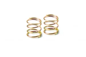 XRay Front Coil Spring For 4mm Pin C=1.5-1.7 - Gold (2)