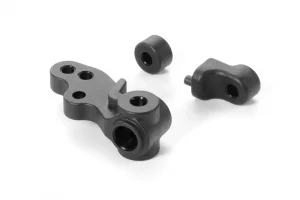 XRay X1 Composite Steering Block - 3-Hole + Backstops