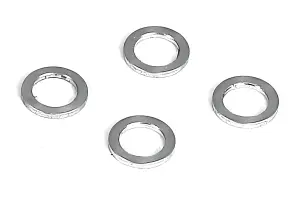XRay Aluminium Shim 3.2X4.8X0.5 (4)