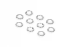 XRay Aluminium Shim 4X6X0.5mm (10)
