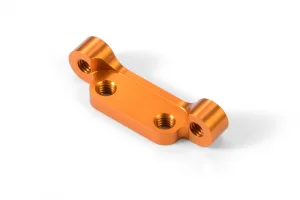 XRay Aluminium Lower Graphite Suspension Arm Holder - Orange