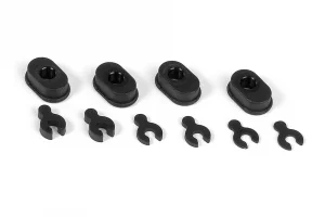 XRay Composite Eccentric Bushings + Caster Clips (2)