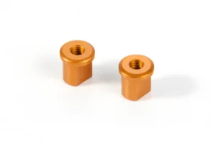 XRay Aluminium Eccentric Bushing 0.0mm - Orange (2)