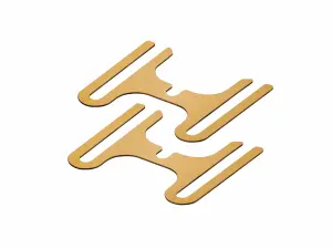 XRay X1 3S Suspension Ride Height Shim 0.5mm - Brown (2)