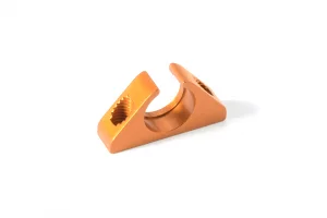 XRay X1 Aluminium Ball Bearing Anti-Roll Bar Holder - Orange