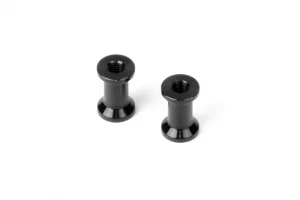 XRay Aluminium Rear Brace Mount 10.5mm - Black (2)