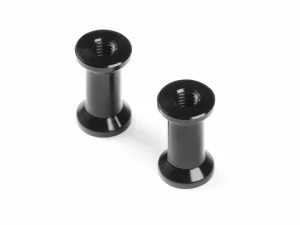 XRay Aluminium Rear Brace Mount 12mm - Black (2)