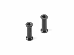 XRay Aluminium Rear Brace Mount 15.5mm - Black (2)