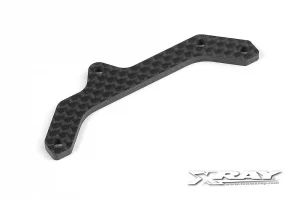 XRay Link Rear Pod Upper Plate - Graphite 2.5mm
