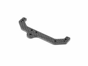 XRay X124 Rear Pod Upper Plate - Graphite 2.5mm