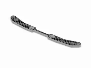 XRay X1 Carbon Rear Brace For Side Springs And Upstop