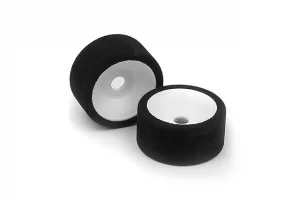XRay Rear Foam Tire Mounted With Hex Hub (35Deg) - Soft