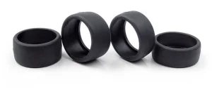XRay Rubber Tires + Inserts, F+R (40Deg)