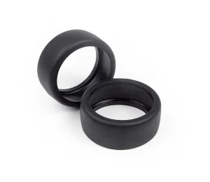 XRay Rubber Tires + Inserts, Front (50Deg)