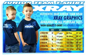 XRay Junior Team T-Shirt (9/11 - 134-146Cm)