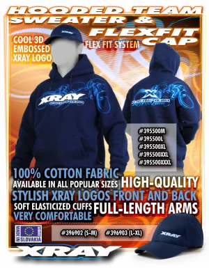 XRay Sweater Hooded - Blue (M)