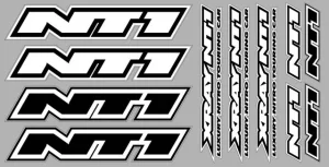 XRay NT1 Sticker For Body - White
