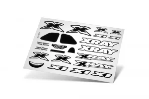 XRay X1 Sticker For Body - White