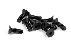 XRay Hex Screw Sfh M2X6 - Inch Hex # 0.50 (10)