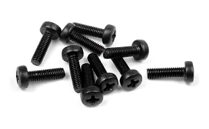 XRay Screw Phillips M3X10 (10)