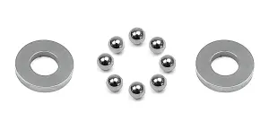XRay Carbide Ball Bearing Axial 2.5X5.4X0.8