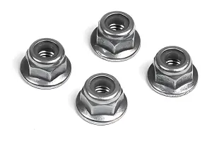 XRay Nut M4 With Flange (10)