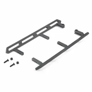 Rock Sliders - Gray - Jeep JT: SCX10 III MotoBilt