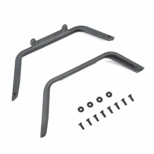 Rear Fenders - Gray Jeep JT: SCX10 III MotoBilt