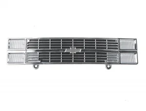 RC4WD Chrome Front Grille For Chevrolet Blazer/K10 (80 S)