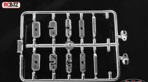RC4WD Chevrolet Blazer Chrome Handles and LED Holder Parts Tree