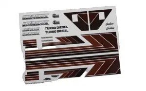Complete Graphic Decal Set for Cruiser Body RC4WD