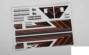 Complete Graphic Decal Set for Cruiser Body RC4WD