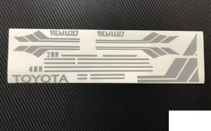 RC4WD Clean Stripes for Mojave II 2/4 Door Decal Sheet (Grey) RC4WD