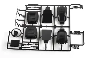 RC4WD 2015 Land Rover Defender D90 Front Seats and Dashboard Details RC4WD