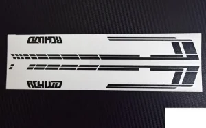 RC4WD ESCapade Stripes for Gelande II 2015 Land rover Defender D90 (Black) RC4WD