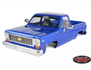 RC4WD Chevrolet K10 Scottsdale Hard Body Complete Set (Blue)