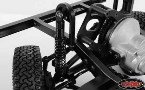 RC4WD Dual Spring 80mm Scale Black Shocks (Ver 2)
