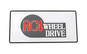 RC4WD Cruiser License Plate RC4WD