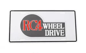 RC4WD Cruiser License Plate RC4WD