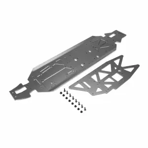 Chassis Plate and Brace: 5IVE-TG 3.0
