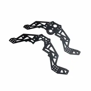 Chassis Plate Set V3 - Black: Mini LMT Sparkle Smash