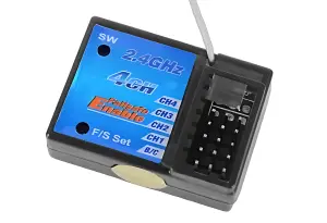 RC4WD XR4 XR3 2.4GHz 4-Channel Blue Receiver