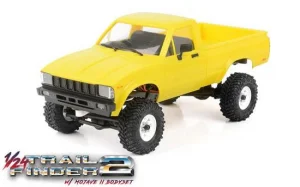 RC4WD Trail Finder 2 1:24 RTR With Mojave II Hard Body Set - Yellow