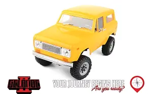 RC4WD 1:18 Gelande II - Black Hawk Hard Body Set - RTR