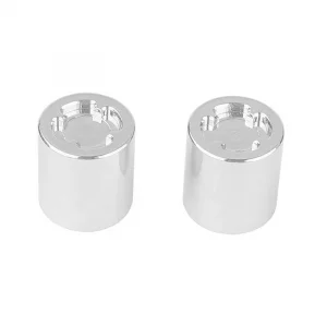 RC4WD 1:8 Scale Rear Hubs (Chrome)