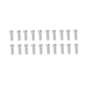 RC4WD Scale Hex Head Bolts (M1.6 X 4mm) Silver