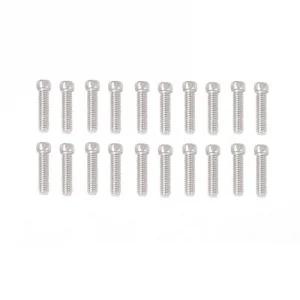 RC4WD Scale Hex Head Bolts (M2 X 8mm) Silver