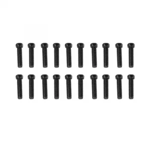 RC4WD Scale Hex Head Bolts (M3 X 12mm) Black