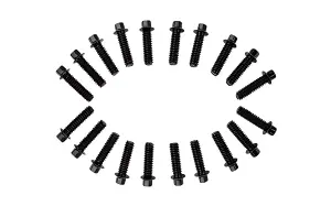 RC4WD Miniature Scale Hex Bolts (M1.6 x 6mm) (Black) RC4WD